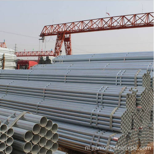 Q235 Materiaal stalen buis gelast gegalvaniseerd
